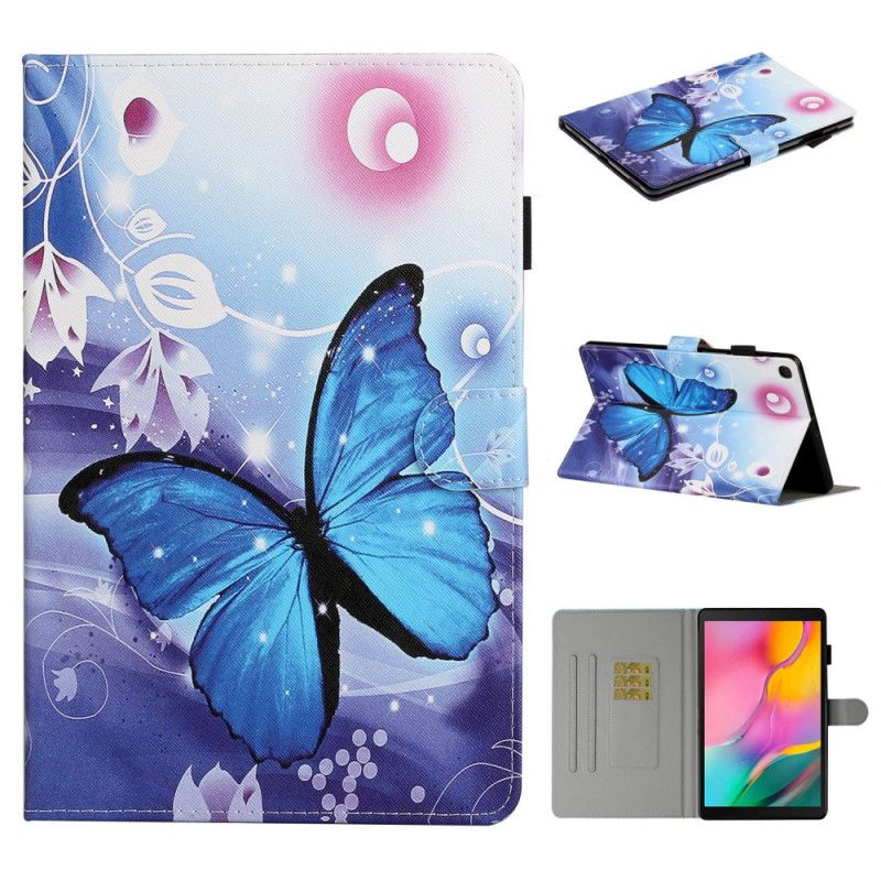 Etui Folio Samsung Galaxy Tab A7 Motyl Księżycowy Etui Ochronne