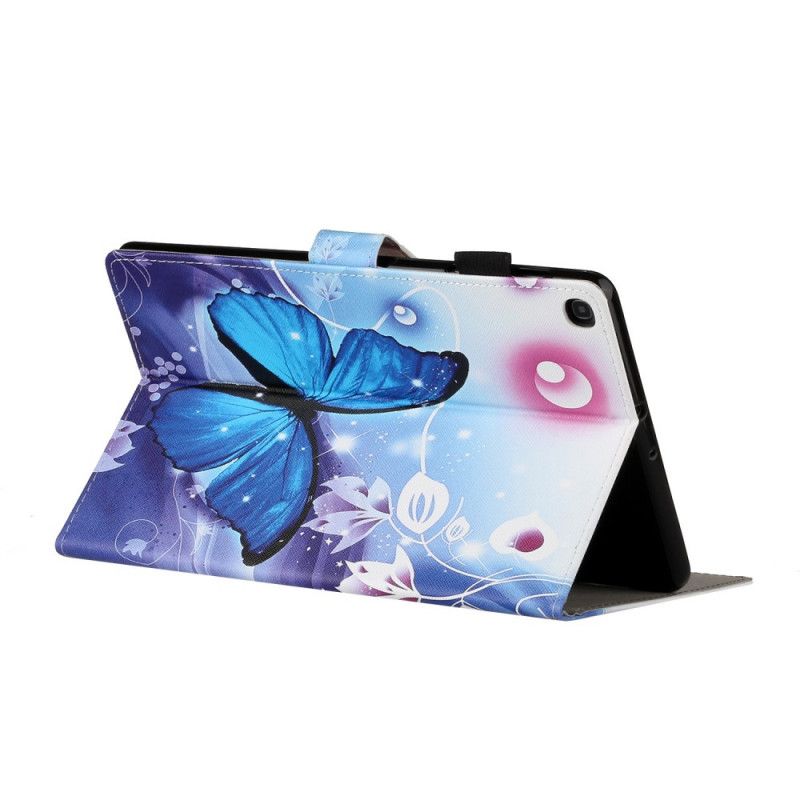 Etui Folio Samsung Galaxy Tab A7 Motyl Księżycowy Etui Ochronne