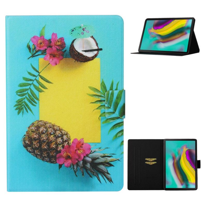 Etui Folio Samsung Galaxy Tab A7 Owocowy Etui Ochronne