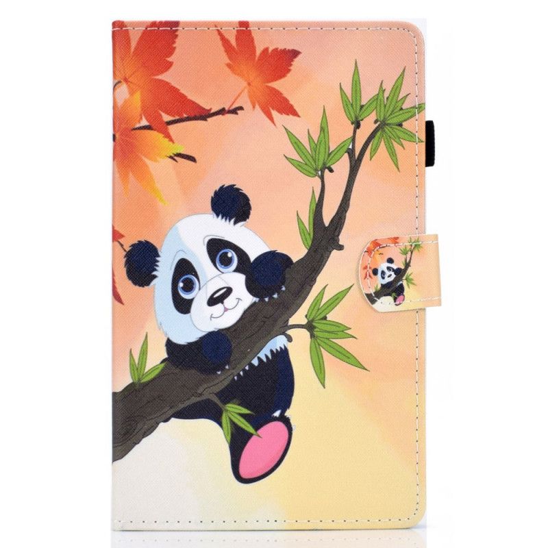 Etui Folio Samsung Galaxy Tab A7 Słodka Panda Etui Ochronne