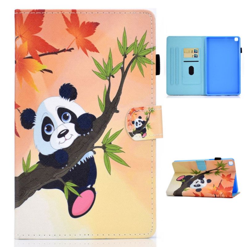 Etui Folio Samsung Galaxy Tab A7 Słodka Panda Etui Ochronne