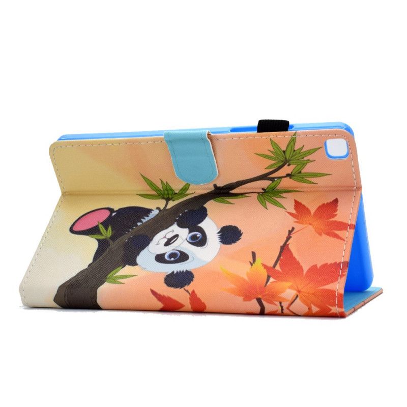 Etui Folio Samsung Galaxy Tab A7 Słodka Panda Etui Ochronne