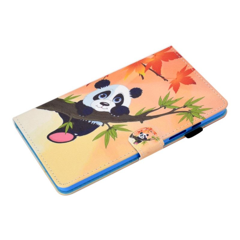 Etui Folio Samsung Galaxy Tab A7 Słodka Panda Etui Ochronne