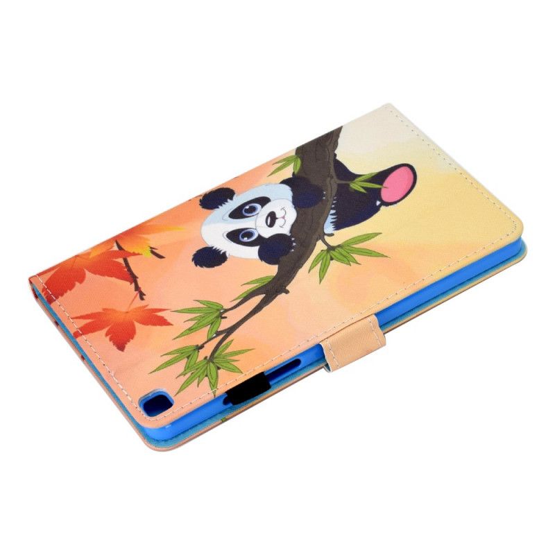 Etui Folio Samsung Galaxy Tab A7 Słodka Panda Etui Ochronne