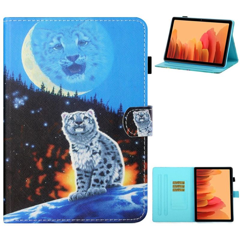 Etui Folio Samsung Galaxy Tab A7 Sztuka Tygrysa Etui Ochronne