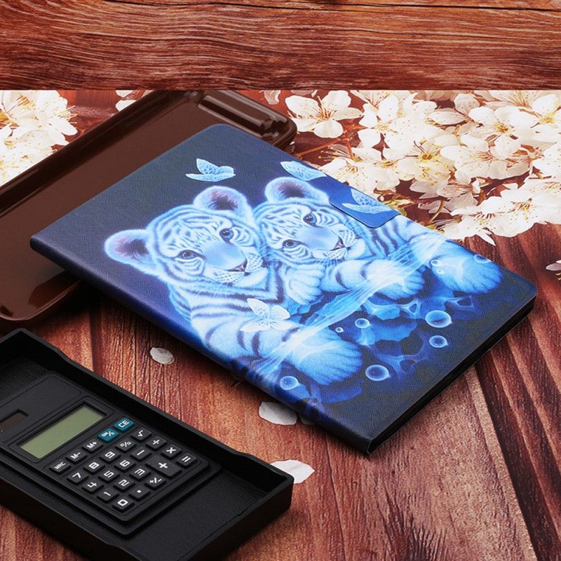 Etui Folio Samsung Galaxy Tab A7 Tygrysy