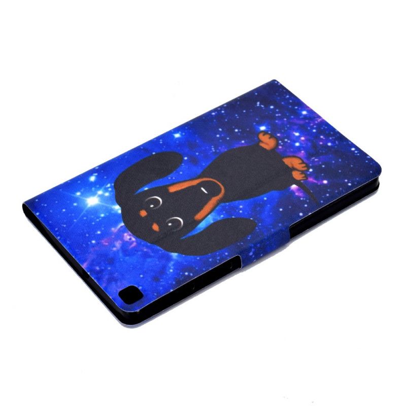 Etui Folio Samsung Galaxy Tab A7 Uroczy Pies Etui Ochronne