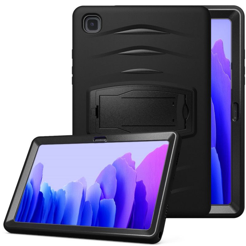 Etui Samsung Galaxy Tab A7 Czerwony Czarny Ochrona Zderzaka Ze Wspornikiem Etui Ochronne