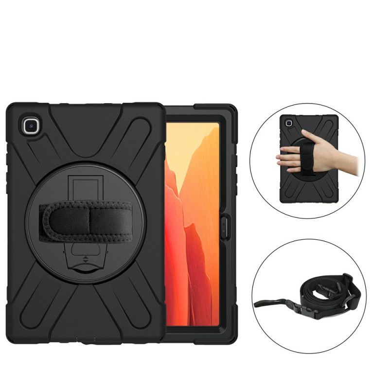 Etui Samsung Galaxy Tab A7 Czerwony Czarny Wielofunkcyjny