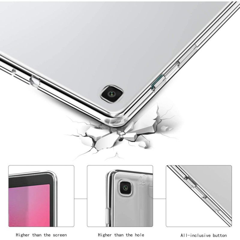 Etui Samsung Galaxy Tab A7 Przezroczysty Silikon