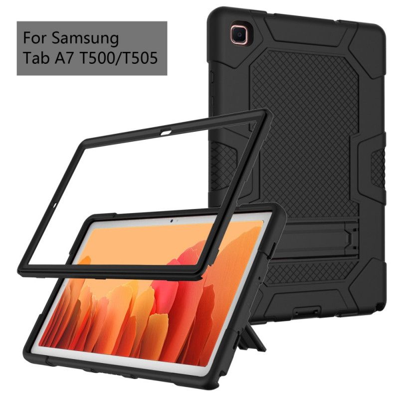 Etui Samsung Galaxy Tab A7 Szary Czarny Ultra Odporny Kontrast