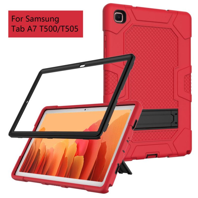 Etui Samsung Galaxy Tab A7 Szary Czarny Ultra Odporny Kontrast