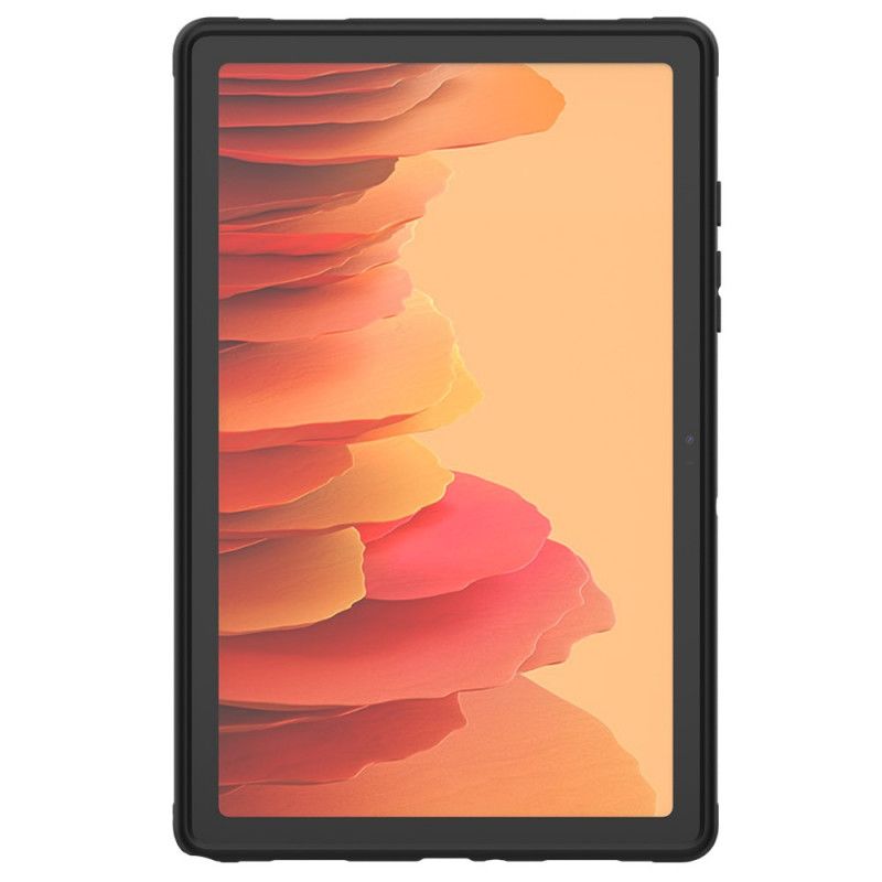 Futerały Samsung Galaxy Tab A7 Szary Biały Etui na Telefon Super Ochrona Z Paskiem Podtrzymującym