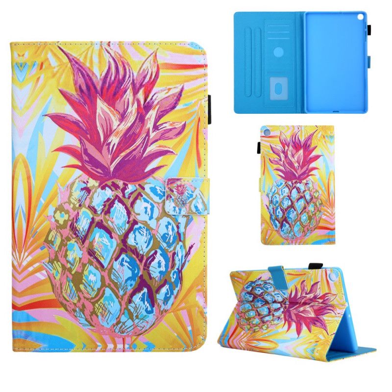 Obudowa Samsung Galaxy Tab A7 Etui na Telefon Pomarańczowy Ananas