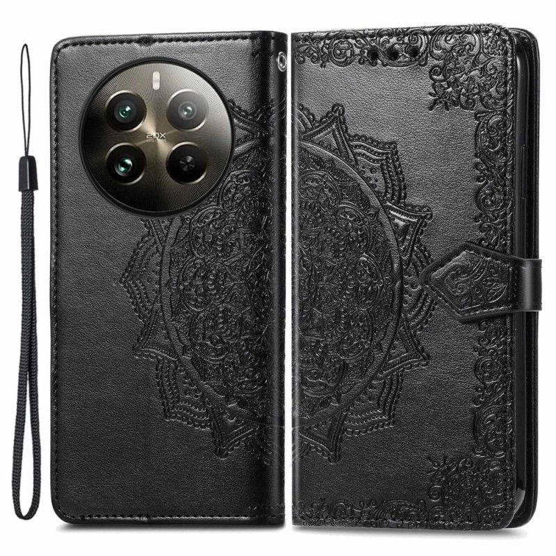 Etui Folio Do Realme 12 Plus 5g Mandala Barokowa