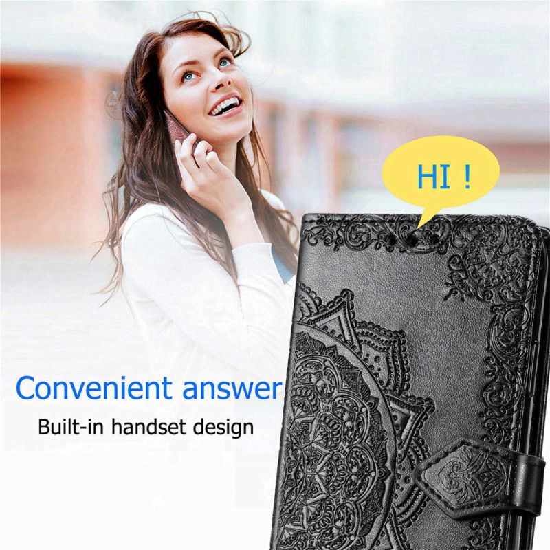 Etui Folio Do Realme 12 Plus 5g Mandala Barokowa