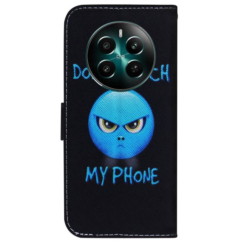 Etui Folio Realme 12 Plus 5g Emoji Telefonu Etui Ochronne