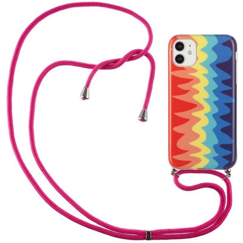 Etui Na Iphone 11 Rainbow Cord