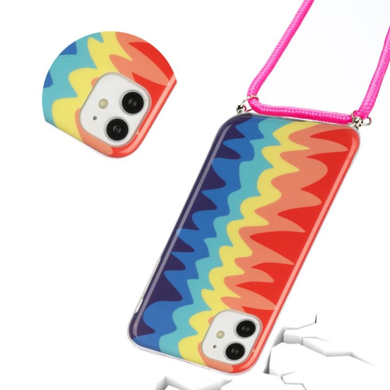 Etui Na Iphone 11 Rainbow Cord