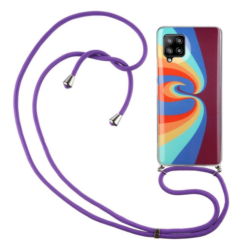 Samsung Galaxy A42 5G Rainbow Etui I Przewód