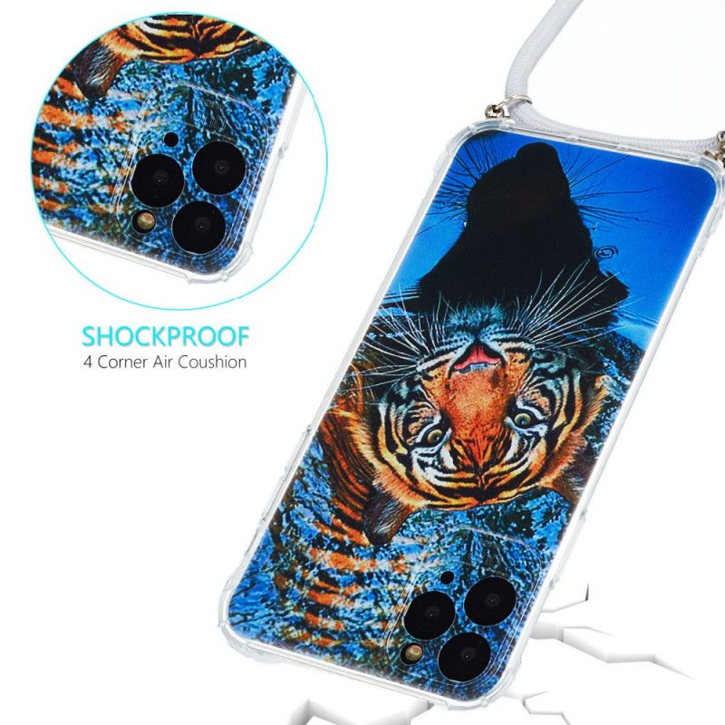 Silikonowe Etui Do Iphone'A 11 Tiger