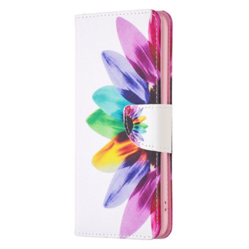 Etui Folio Do Honor X9b / Magic 6 Lite Akwarela Kwiatowa