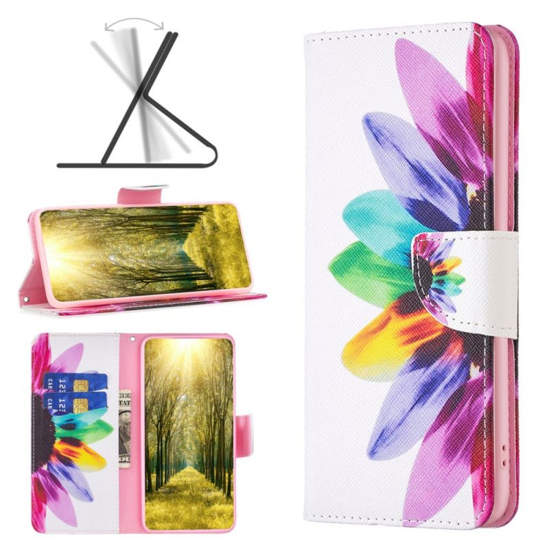 Etui Folio Do Honor X9b / Magic 6 Lite Akwarela Kwiatowa