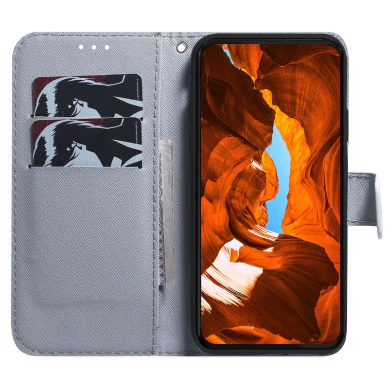 Etui Folio Do Honor X9b / Magic 6 Lite Kwitnące Gałęzie