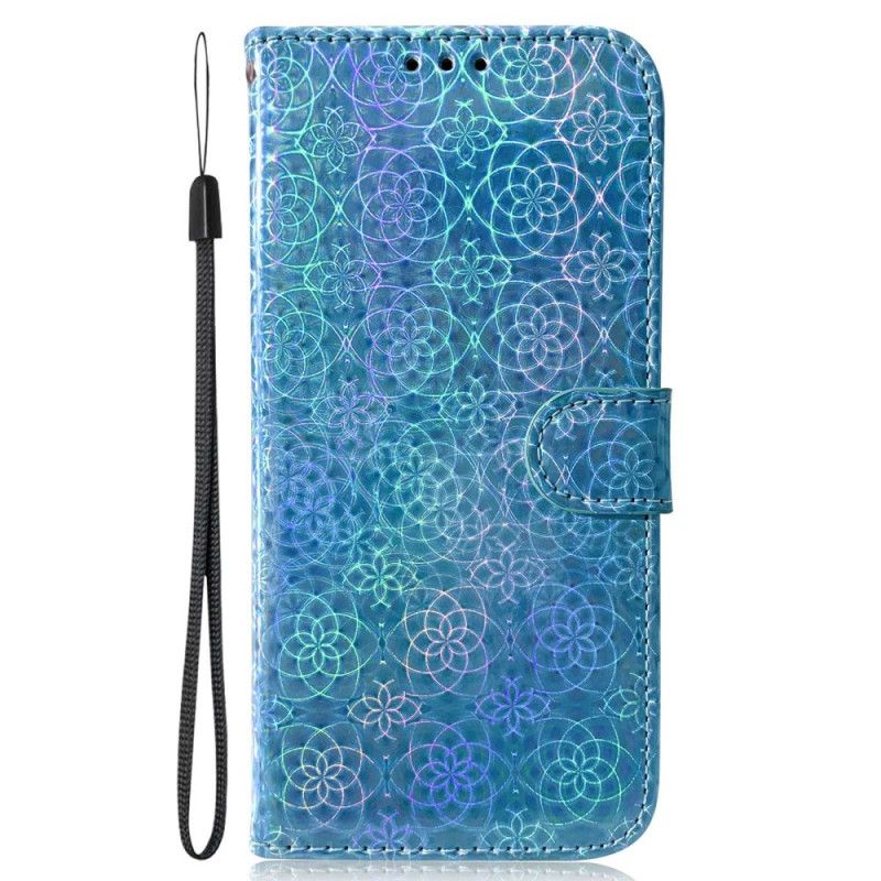 Etui Folio Do Honor X9b / Magic 6 Lite Styl Dyskotekowy Na Ramiączkach