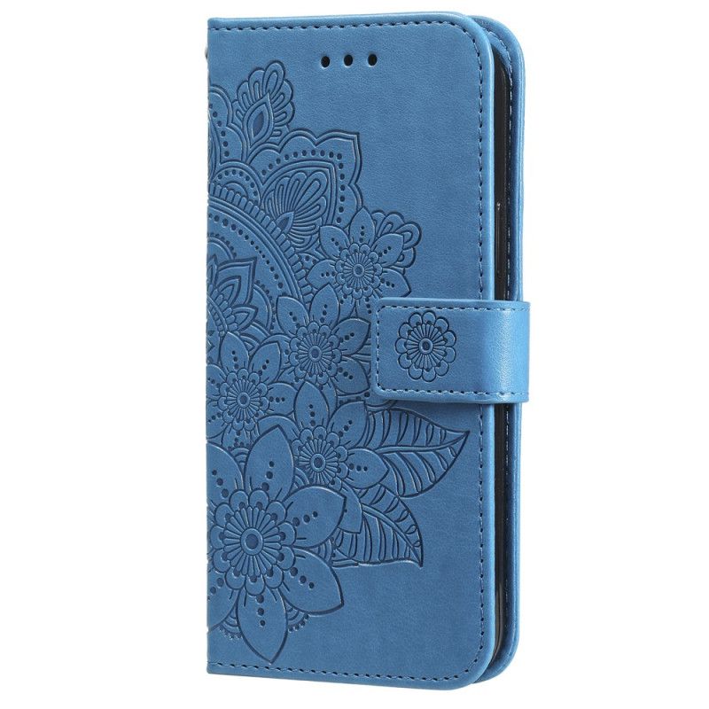 Etui Folio Honor X9b / Magic 6 Lite Kwiatowy Wzór Z Paskiem Etui Ochronne