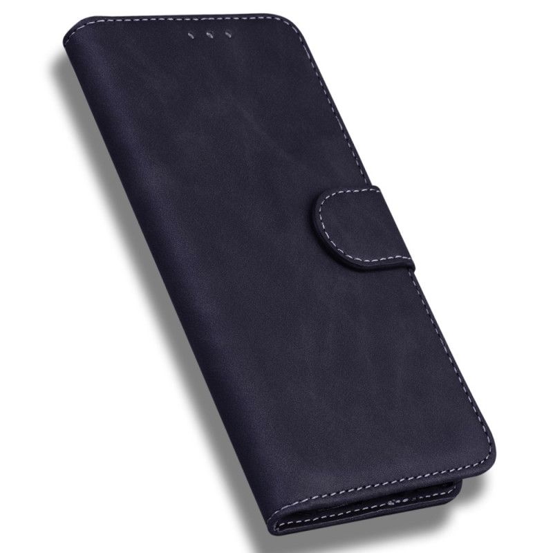 Etui Folio Honor X9b / Magic 6 Lite Przeszycia Z Efektem Skóry