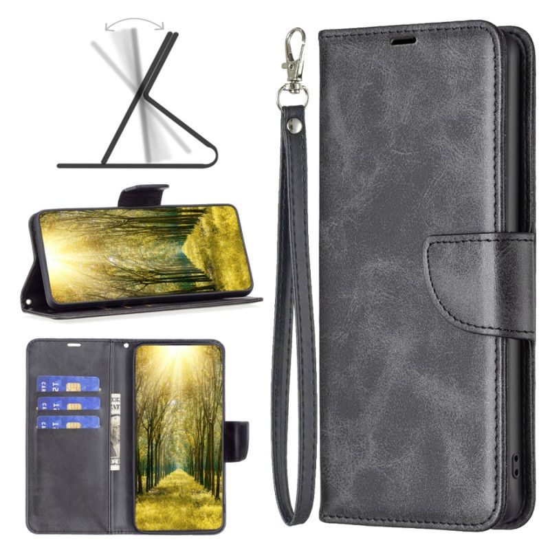 Etui Folio Honor X9b / Magic 6 Lite Syle Skóra Z Paskiem Etui Ochronne