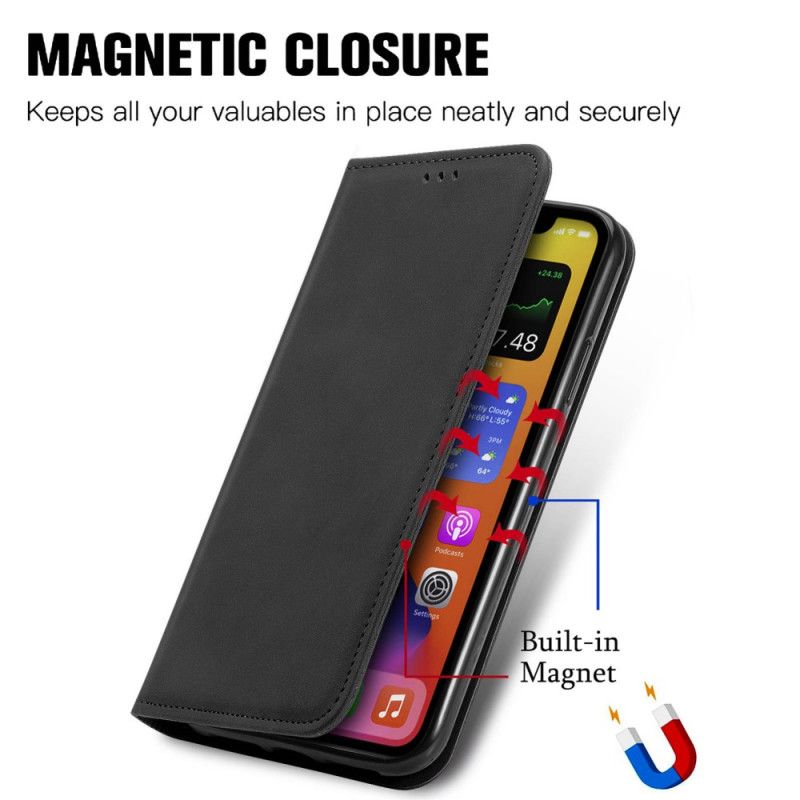 Flip Kotelot Honor X9b / Magic 6 Lite Etui Na Telefon Styl Zamszu