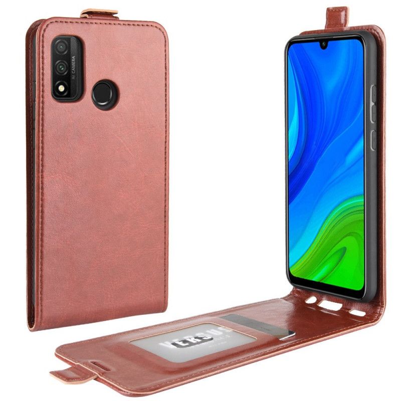 Etui Folio Huawei P Smart 2020 Biały Czarny Składany