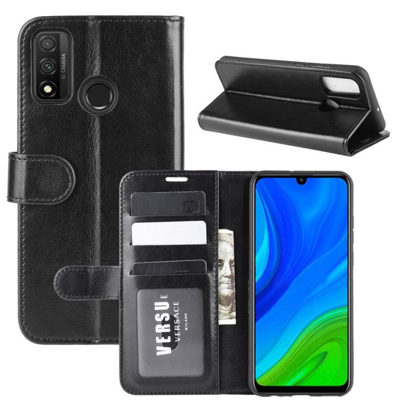 Etui Folio Huawei P Smart 2020 Czarny Ultra Sztuczna Skóra Etui Ochronne