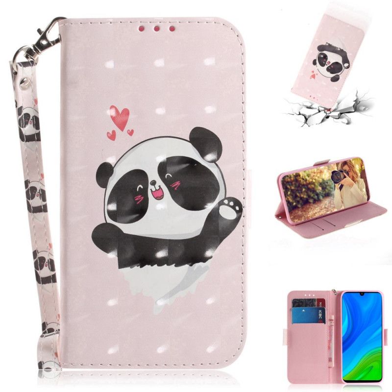 Etui Folio Huawei P Smart 2020 Panda Love Ze Stringami