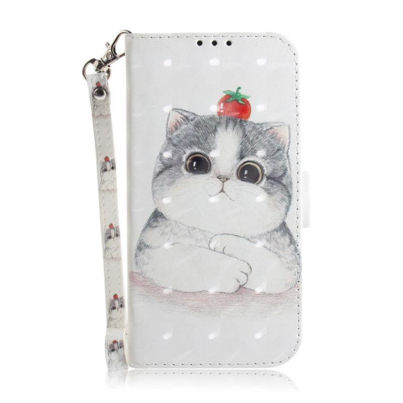 Etui Folio Huawei P Smart 2020 Pomidor Na Stringach Cat Etui Ochronne