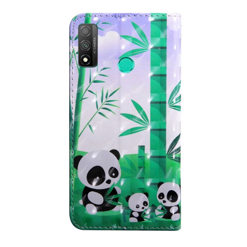 Etui Folio Huawei P Smart 2020 Rodzina Pandy Etui Ochronne