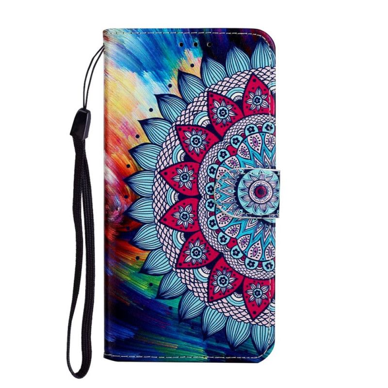 Etui Folio Huawei P Smart 2020 Ultra Kolorowa Mandala