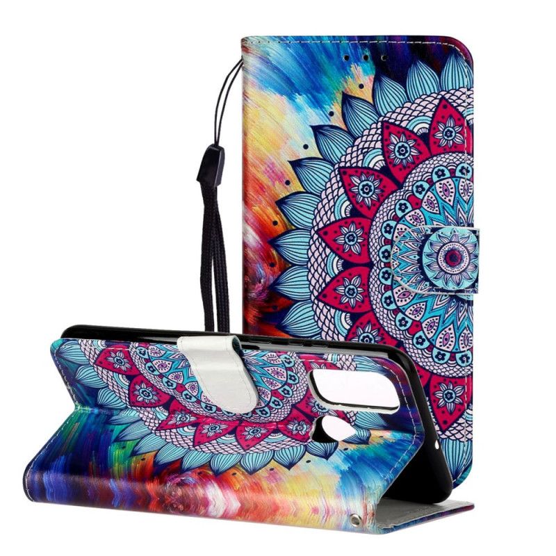 Etui Folio Huawei P Smart 2020 Ultra Kolorowa Mandala