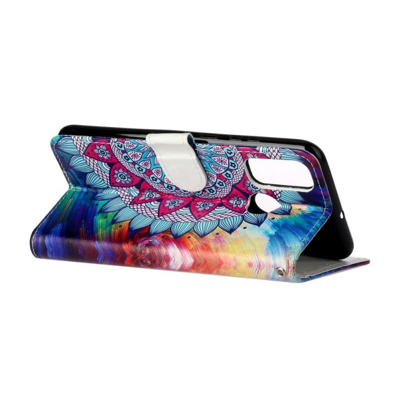 Etui Folio Huawei P Smart 2020 Ultra Kolorowa Mandala