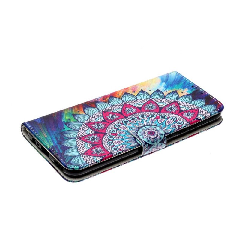 Etui Folio Huawei P Smart 2020 Ultra Kolorowa Mandala