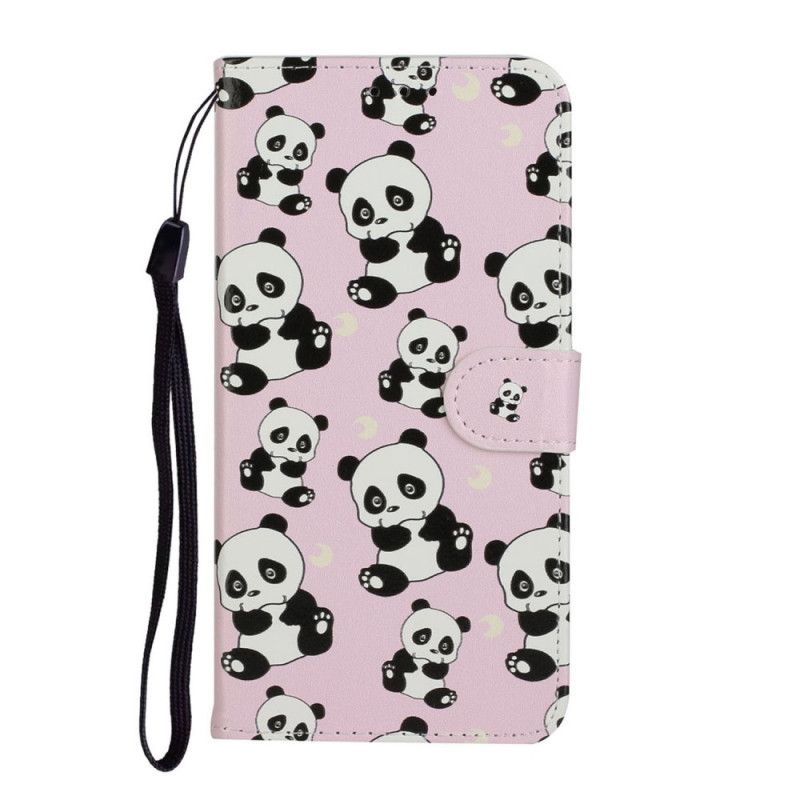 Etui Folio Huawei P Smart 2020 Wielokrotna Panda