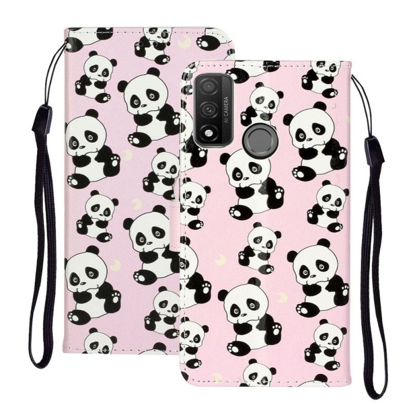 Etui Folio Huawei P Smart 2020 Wielokrotna Panda