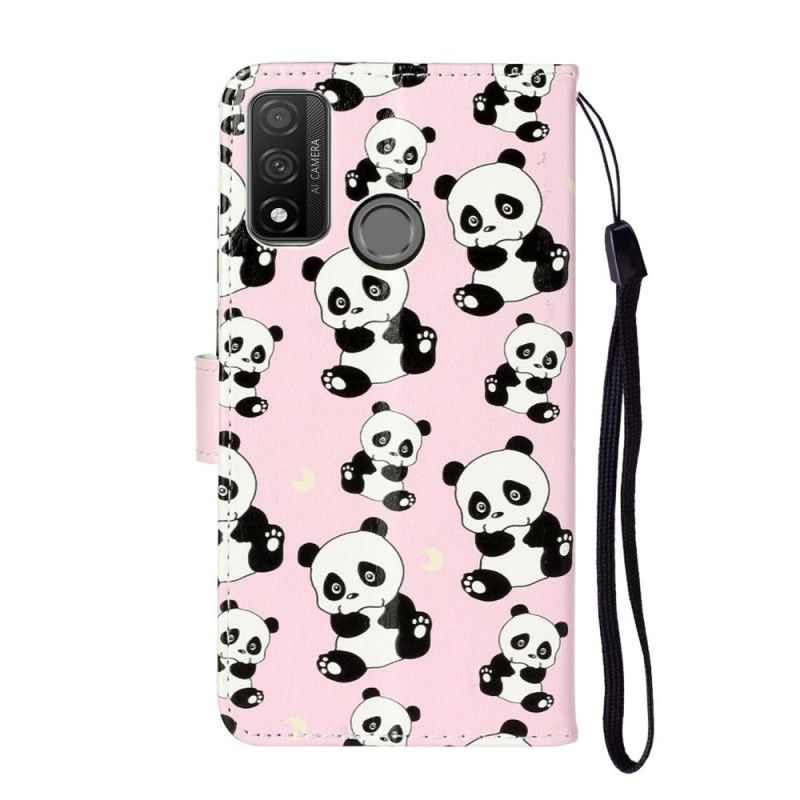 Etui Folio Huawei P Smart 2020 Wielokrotna Panda