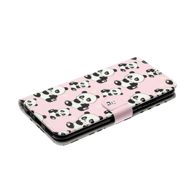 Etui Folio Huawei P Smart 2020 Wielokrotna Panda