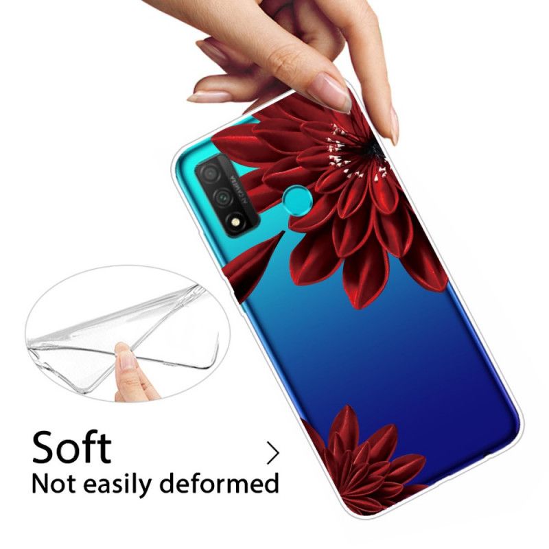 Etui Huawei P Smart 2020 Dzikie Kwiaty