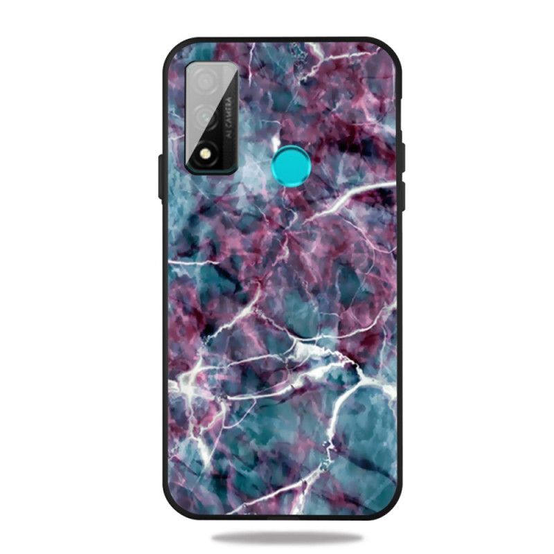 Etui Huawei P Smart 2020 Fioletowy Marmur Etui Ochronne