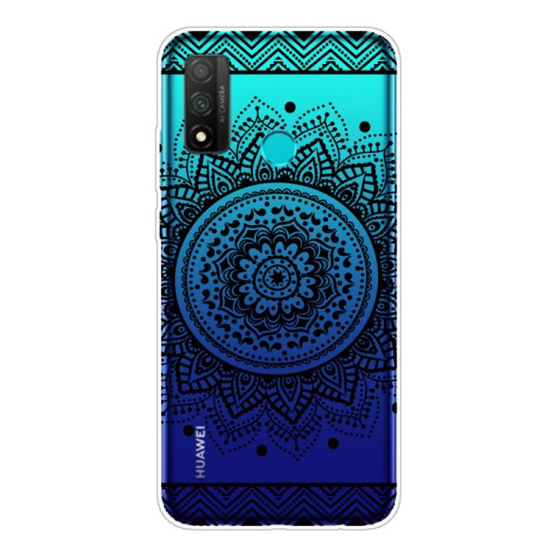 Etui Huawei P Smart 2020 Przezroczysta Mandala Kwiatowa