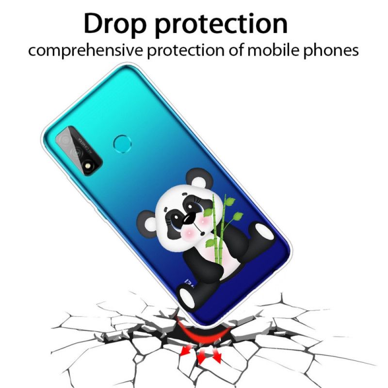 Etui Huawei P Smart 2020 Przezroczysta Smutna Panda